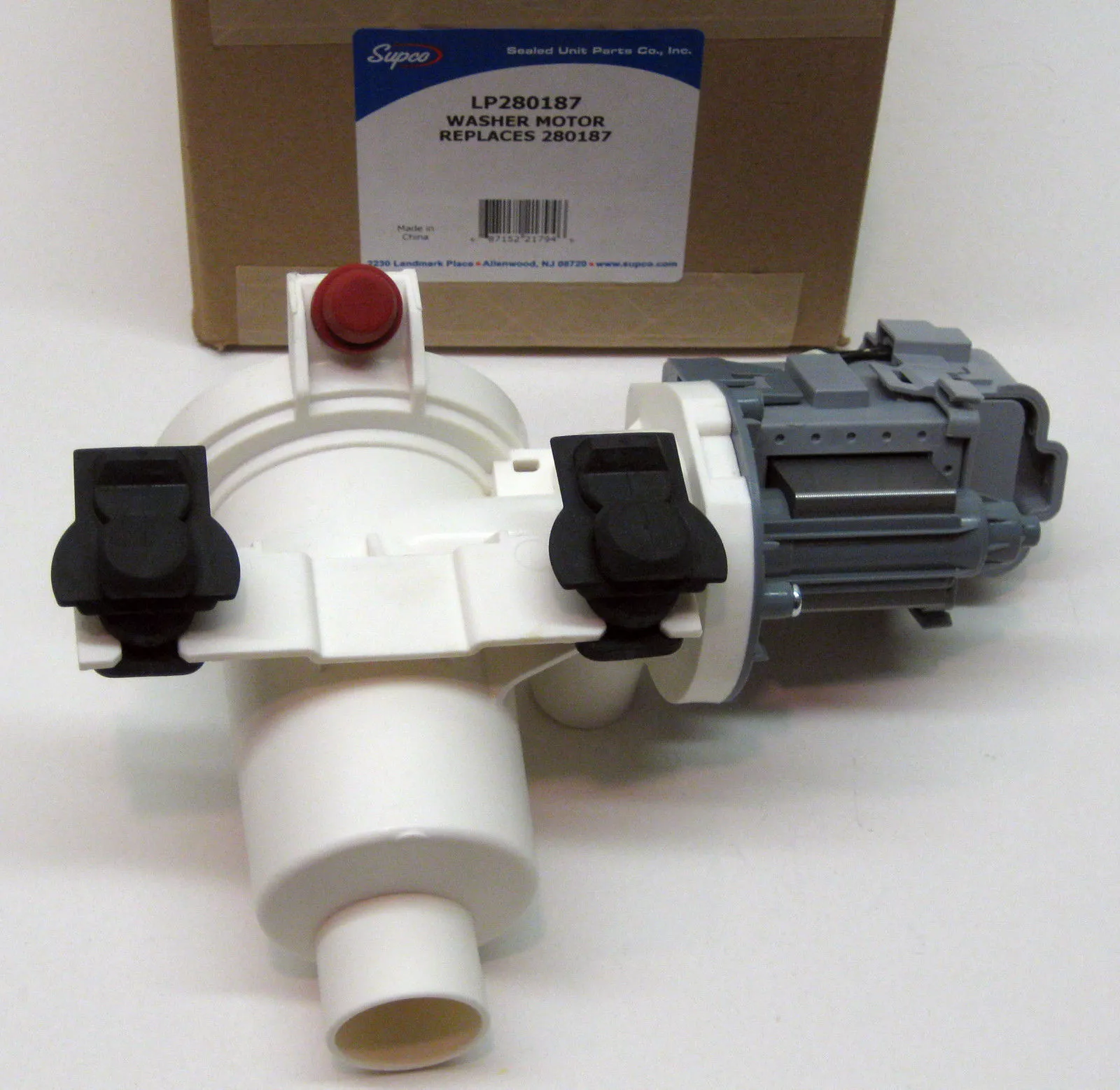 LP-280187 Washer Pump Motor for Whirlpool Kenmore 